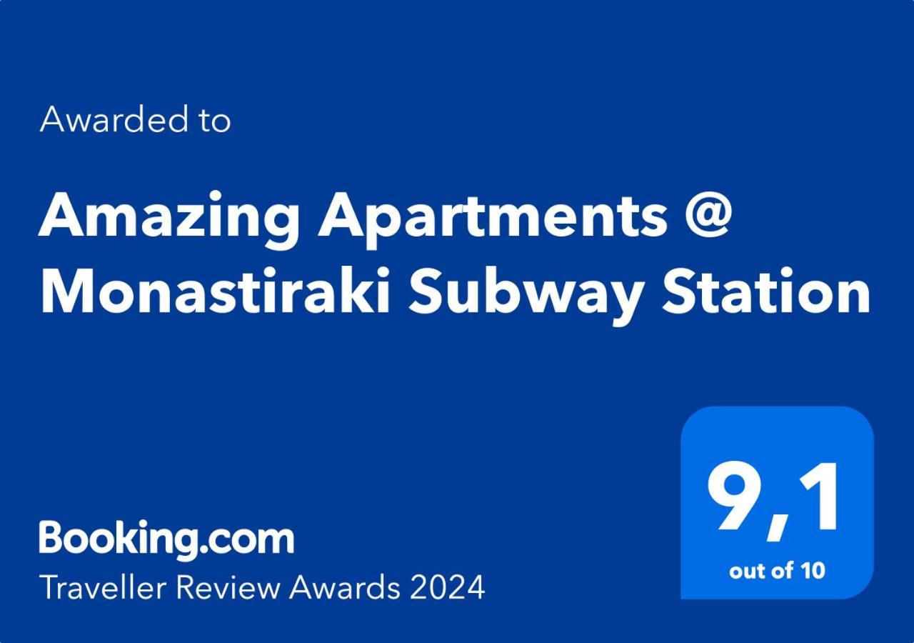 Amazing Apartments @ Aiolou Str. Athena Bagian luar foto